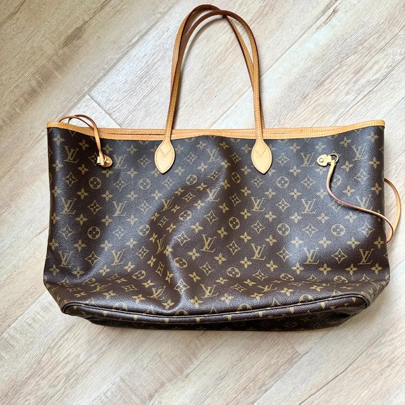 Authentic  Louis Vuitton Monogram M40990 Neverfull Gm Tote - Picture 1 of 7